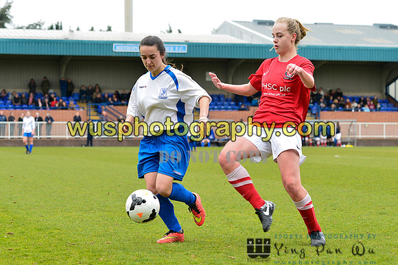 20150419-110857-7 Charlton Athletic Girls U16 v Enfield Town Ladies Youth U16