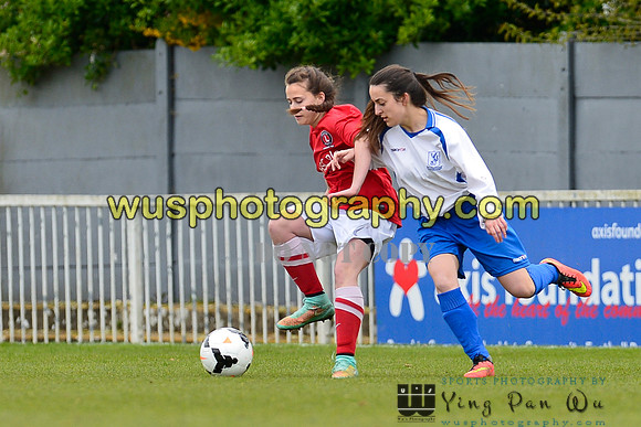 20150419-103400 Charlton Athletic Girls U16 v Enfield Town Ladies Youth U16