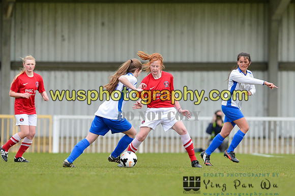 20150419-104302 Charlton Athletic Girls U16 v Enfield Town Ladies Youth U16