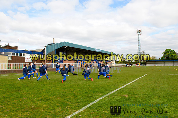 20150419-100402 Charlton Athletic Girls U16 v Enfield Town Ladies Youth U16