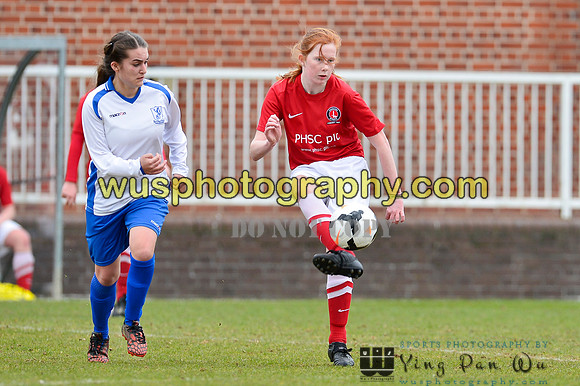 20150419-110548-2 Charlton Athletic Girls U16 v Enfield Town Ladies Youth U16