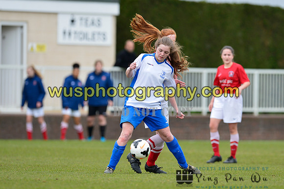 20150419-105542-2 Charlton Athletic Girls U16 v Enfield Town Ladies Youth U16