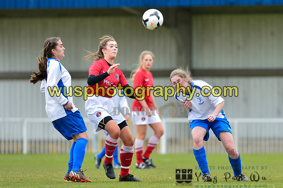20150419-115117-2 Charlton Athletic Girls U16 v Enfield Town Ladies Youth U16