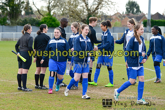 20150419-102748-2 Charlton Athletic Girls U16 v Enfield Town Ladies Youth U16