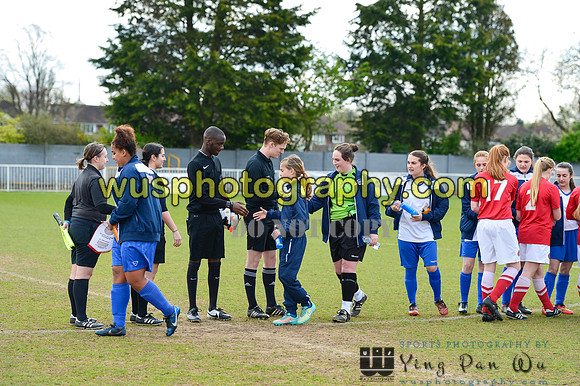 20150419-102738 Charlton Athletic Girls U16 v Enfield Town Ladies Youth U16