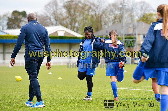 20150419-100527 Charlton Athletic Girls U16 v Enfield Town Ladies Youth U16