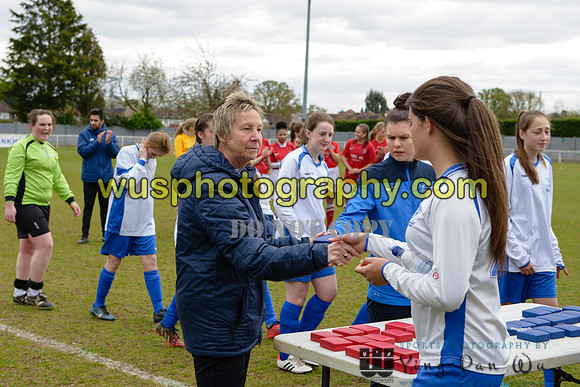 20150419-121303 Charlton Athletic Girls U16 v Enfield Town Ladies Youth U16