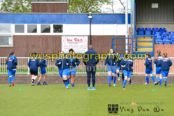 20150419-100905-2 Charlton Athletic Girls U16 v Enfield Town Ladies Youth U16