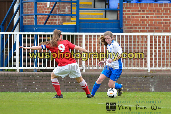 20150419-115342 Charlton Athletic Girls U16 v Enfield Town Ladies Youth U16