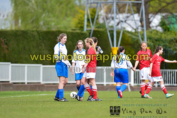 20150419-120444-2 Charlton Athletic Girls U16 v Enfield Town Ladies Youth U16