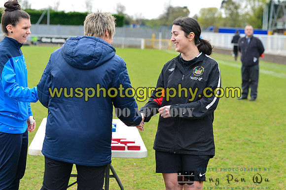 20150419-121135-2 Charlton Athletic Girls U16 v Enfield Town Ladies Youth U16