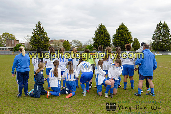 20150419-121702-2 Charlton Athletic Girls U16 v Enfield Town Ladies Youth U16