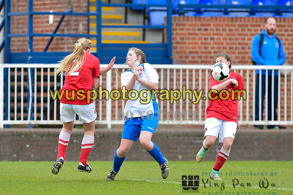 20150419-115344-2 Charlton Athletic Girls U16 v Enfield Town Ladies Youth U16