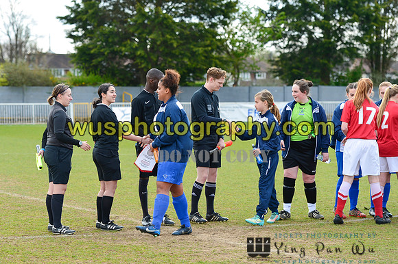20150419-102737-2 Charlton Athletic Girls U16 v Enfield Town Ladies Youth U16