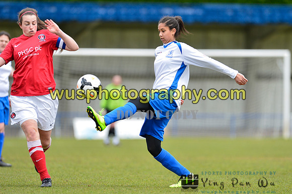 20150419-120145-2 Charlton Athletic Girls U16 v Enfield Town Ladies Youth U16