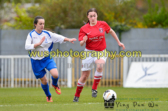 20150419-103829-4 Charlton Athletic Girls U16 v Enfield Town Ladies Youth U16