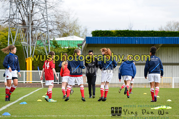 20150419-100643 Charlton Athletic Girls U16 v Enfield Town Ladies Youth U16