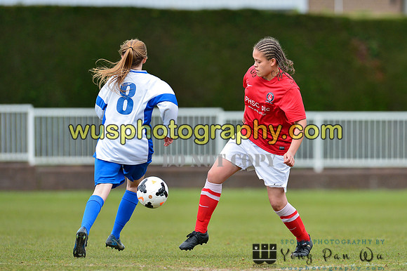 20150419-112927-2 Charlton Athletic Girls U16 v Enfield Town Ladies Youth U16