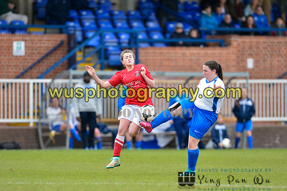 20150419-115243-2 Charlton Athletic Girls U16 v Enfield Town Ladies Youth U16