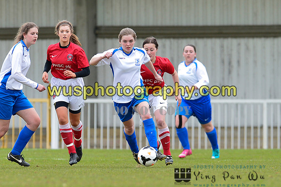 20150419-114400 Charlton Athletic Girls U16 v Enfield Town Ladies Youth U16