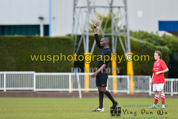 20150419-104652-2 Charlton Athletic Girls U16 v Enfield Town Ladies Youth U16