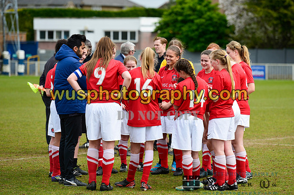 20150419-120649-2 Charlton Athletic Girls U16 v Enfield Town Ladies Youth U16