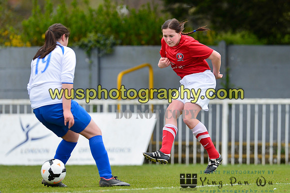 20150419-103620 Charlton Athletic Girls U16 v Enfield Town Ladies Youth U16