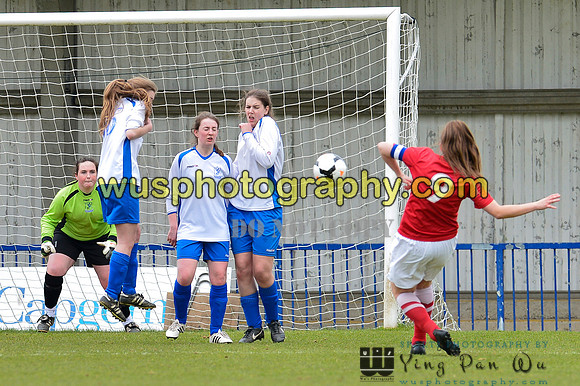 20150419-114620-3 Charlton Athletic Girls U16 v Enfield Town Ladies Youth U16