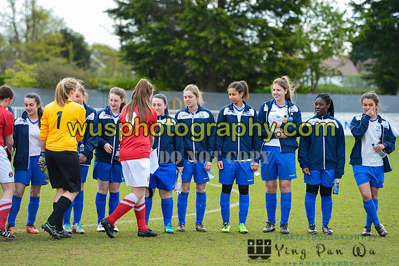 20150419-102723-2 Charlton Athletic Girls U16 v Enfield Town Ladies Youth U16