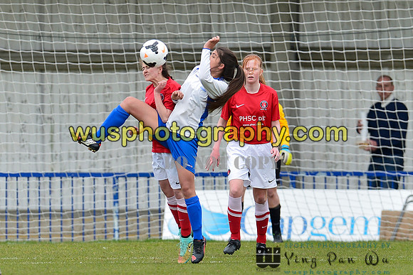 20150419-105641-2 Charlton Athletic Girls U16 v Enfield Town Ladies Youth U16