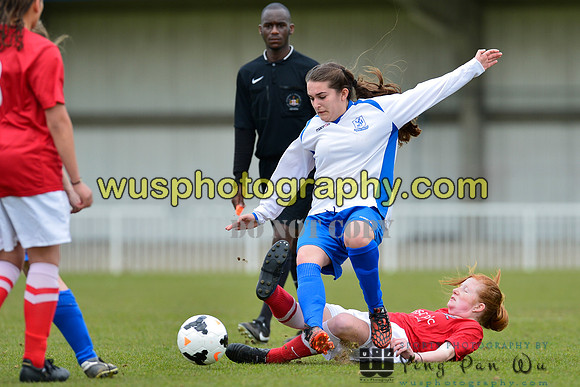 20150419-105331 Charlton Athletic Girls U16 v Enfield Town Ladies Youth U16