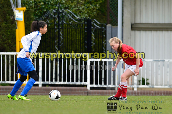 20150419-104354-3 Charlton Athletic Girls U16 v Enfield Town Ladies Youth U16