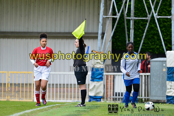 20150419-112628 Charlton Athletic Girls U16 v Enfield Town Ladies Youth U16