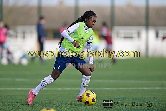 20230311-125001 West Ham United Academy Girls U15 v Tottenham Hotspur Women FC Academy U15