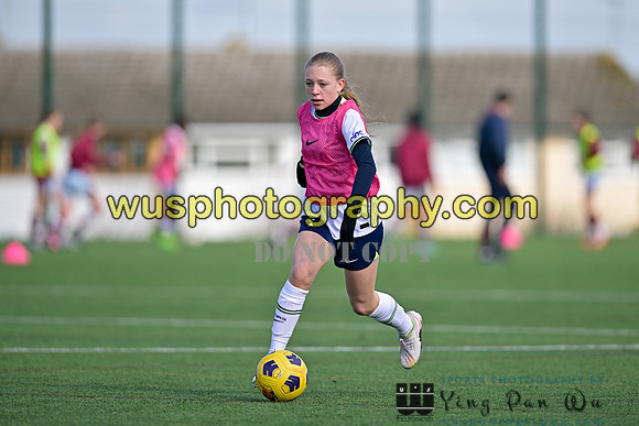 20230311-125005A West Ham United Academy Girls U15 v Tottenham Hotspur Women FC Academy U15
