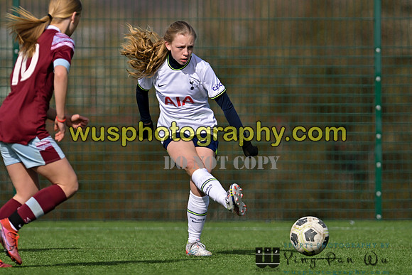20230311-130553A West Ham United Academy Girls U15 v Tottenham Hotspur Women FC Academy U15
