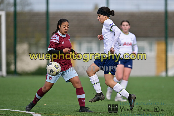 20230311-131032 West Ham United Academy Girls U15 v Tottenham Hotspur Women FC Academy U15