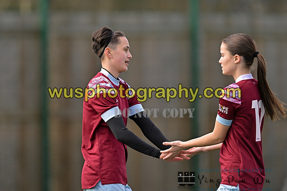 20230311-131056 West Ham United Academy Girls U15 v Tottenham Hotspur Women FC Academy U15
