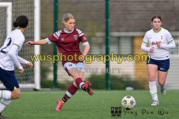 20230311-131232 West Ham United Academy Girls U15 v Tottenham Hotspur Women FC Academy U15