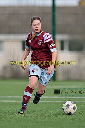 20230311-131234C West Ham United Academy Girls U15 v Tottenham Hotspur Women FC Academy U15