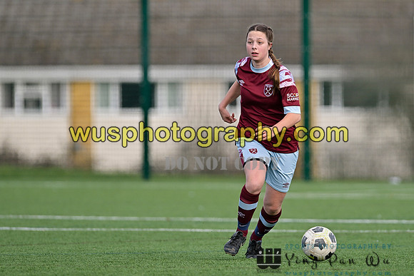 20230311-131234B West Ham United Academy Girls U15 v Tottenham Hotspur Women FC Academy U15