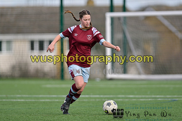 20230311-131235A West Ham United Academy Girls U15 v Tottenham Hotspur Women FC Academy U15