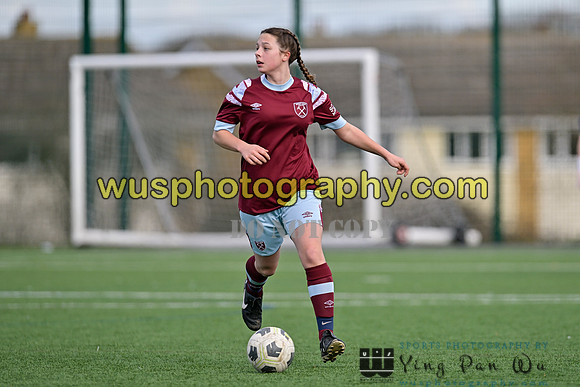 20230311-131235I West Ham United Academy Girls U15 v Tottenham Hotspur Women FC Academy U15
