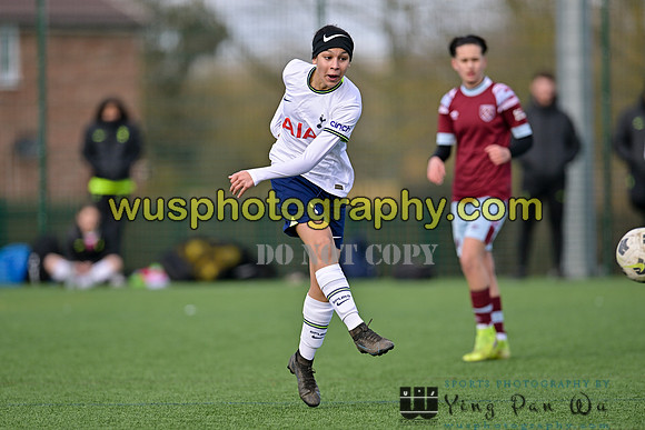 20230311-131315D West Ham United Academy Girls U15 v Tottenham Hotspur Women FC Academy U15