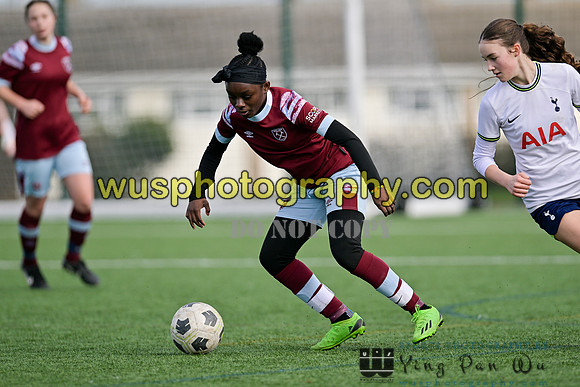 20230311-131616C West Ham United Academy Girls U15 v Tottenham Hotspur Women FC Academy U15