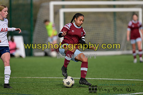 20230311-131717 West Ham United Academy Girls U15 v Tottenham Hotspur Women FC Academy U15