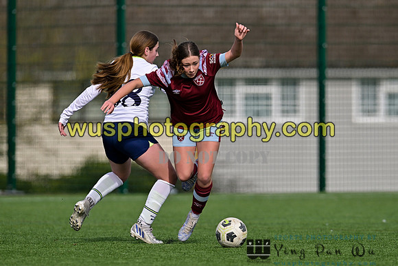 20230311-131729B West Ham United Academy Girls U15 v Tottenham Hotspur Women FC Academy U15