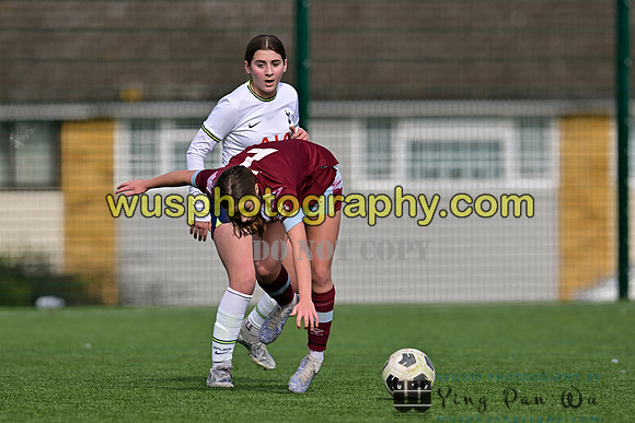 20230311-131729F West Ham United Academy Girls U15 v Tottenham Hotspur Women FC Academy U15