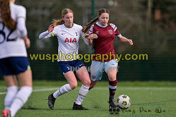 20230311-131804D West Ham United Academy Girls U15 v Tottenham Hotspur Women FC Academy U15