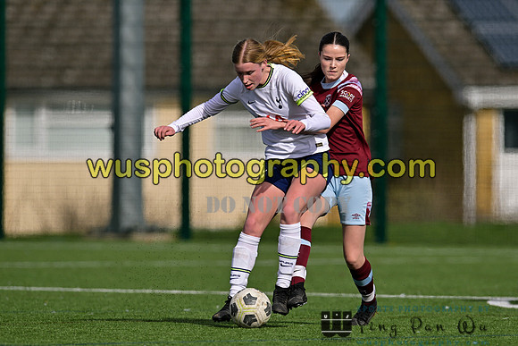 20230311-132042A West Ham United Academy Girls U15 v Tottenham Hotspur Women FC Academy U15